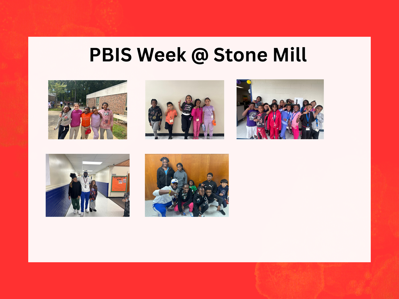 PBIS Sweats Day - Sweating Out Negative Behavior