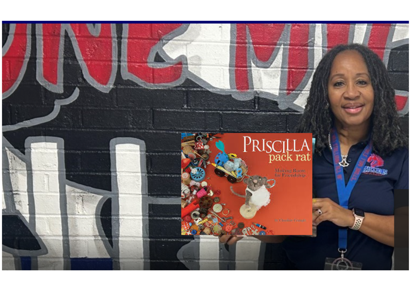 September Principal's Book of the Month - Priscilla Packrat